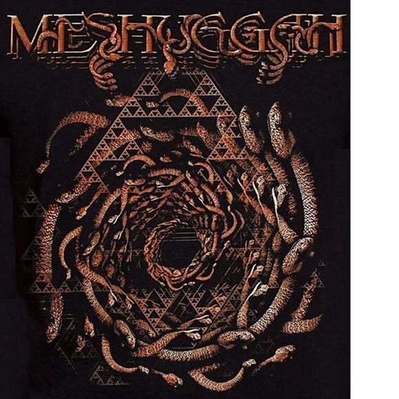Meshuggah Spiral of Snakes Koloss metal rock Official T-Shirt 4XL NWT - Picture 2 of 2
